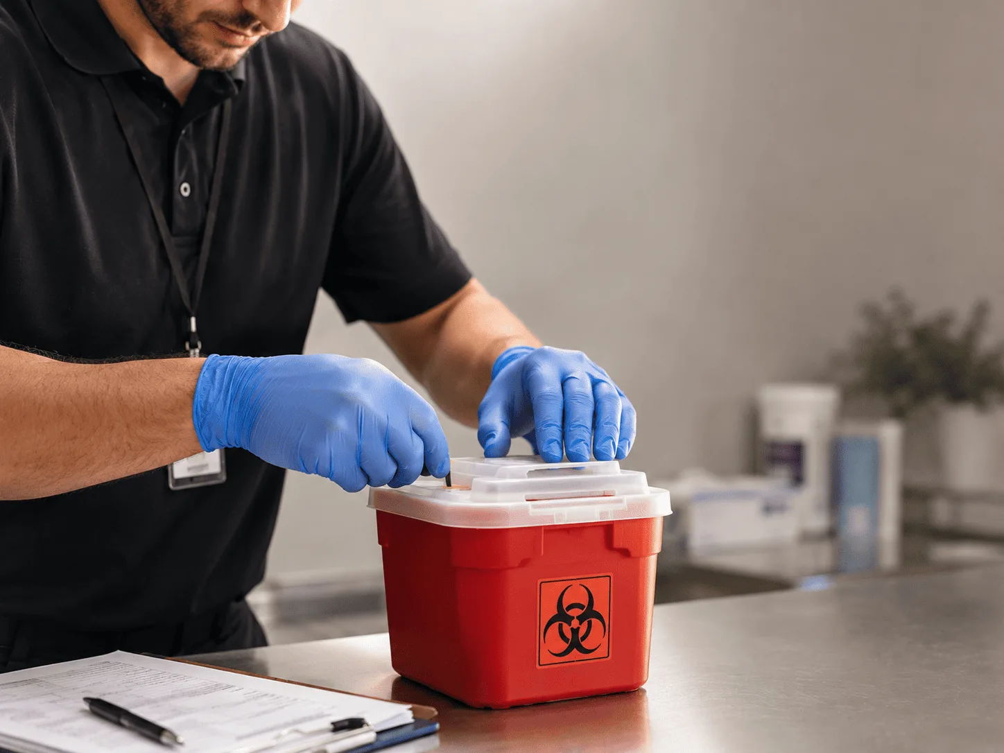 Why choose Sharps Waste Disposal in Harcourt, IA